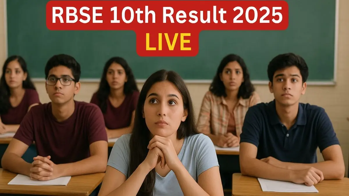 Rajasthan Board 10th Result 2025: RBSE Class 10th Result Declared at rajeduboard.rajasthan.gov.in, Know How to Check on Website, SMS and DigiLocker Rajasthan Board 10th Result 2025 Live Updates: RBSE Class 10th Result Releasing Today at rajeduboard.rajasthan.gov.in, Know How to Check on Website, SMS and DigiLocker