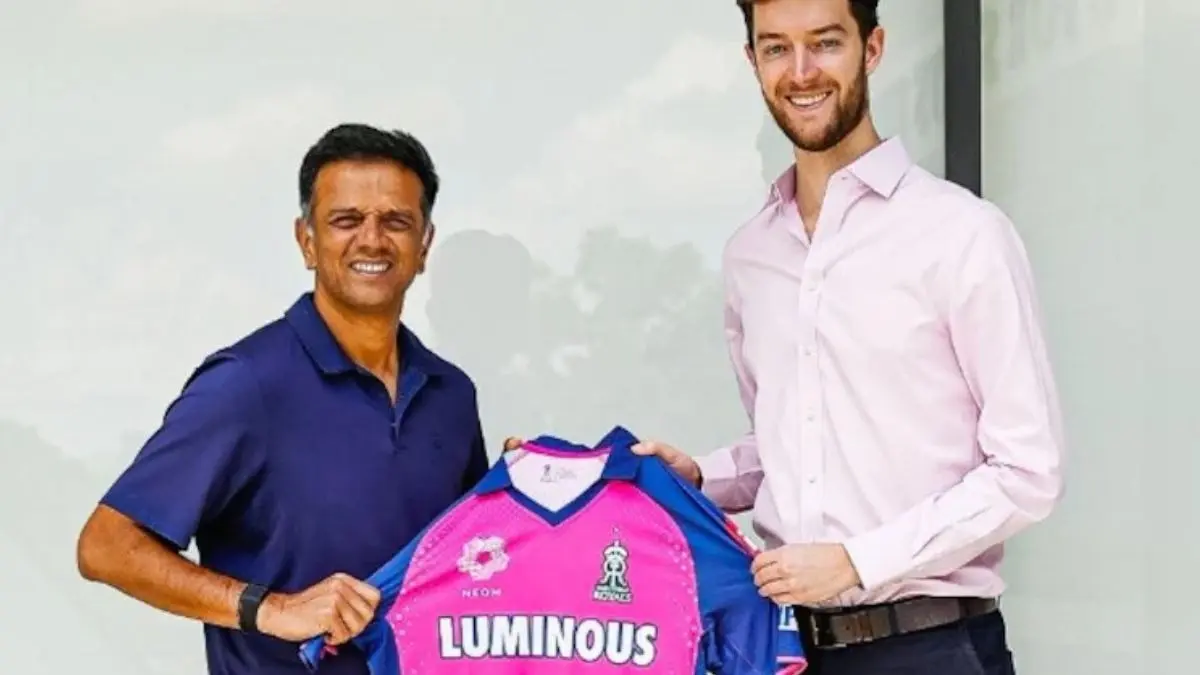 Rajasthan royals ceo jake lush McCrum walking towards liquor shop after loss against rcb video viral