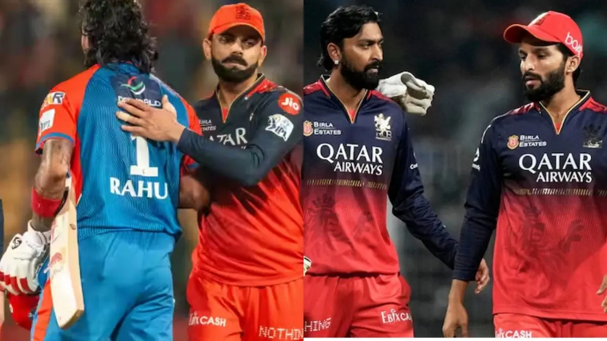 Rajat Patidar ignored KL Rahul after delhi capitals beat rcb fans angry reaction video viral