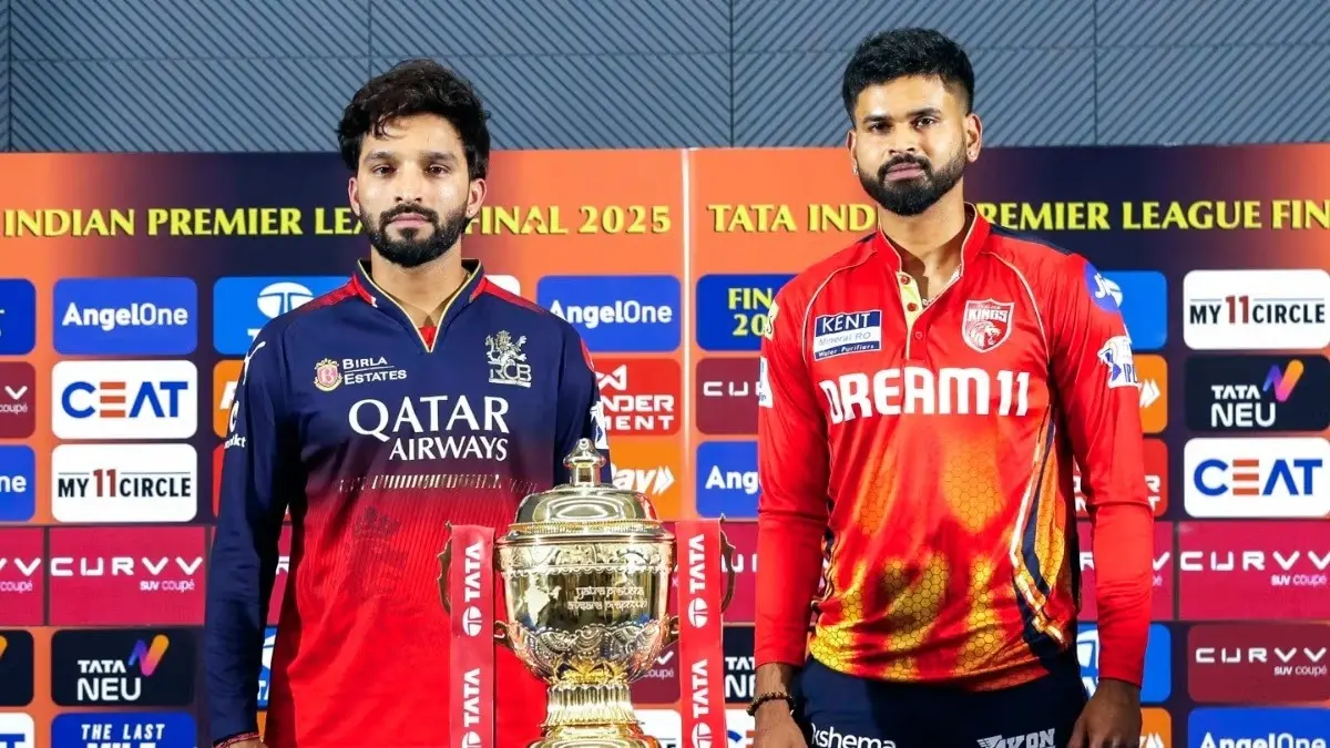 RCB vs PBKS, IPL 2025 Final, Free Live Streaming: When And Where to Watch Live Telecast Rajat Patidar (L), Shreyas Iyer (R)