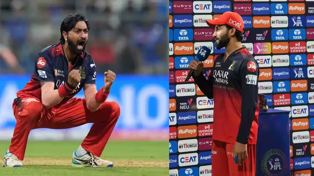 rajat Patidar wins heart said man of the match award goes to bowling unit rcb vs mi