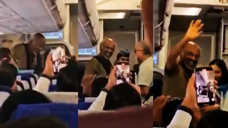 Rajinikanth: 'Thalaiva चेहरा देखना है...', जब फ्लाइट में फैन की रिक्वेस्ट पर सीट से उठे रजनीकांत, फिर हुआ ये Rajinikanth