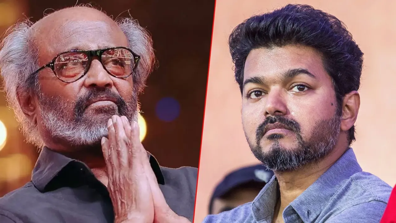 Vettaiyan FDFS: Did Thalapathy Vijay Watch 'Rival' Rajini’s Film On Day Of Release? Video Goes Viral Rajinikanth and Thalapathy Vijay