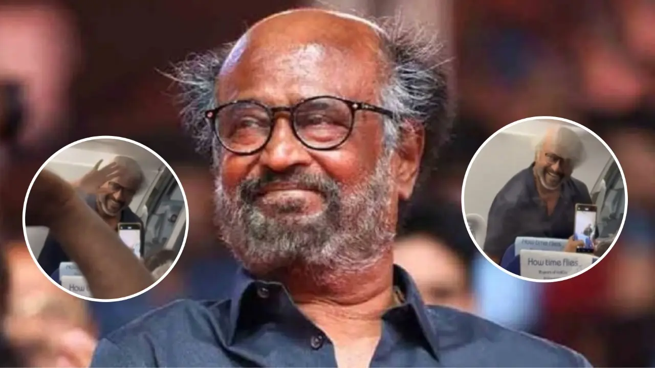 Rajinikanth sparks fan frenzy as he flies economy