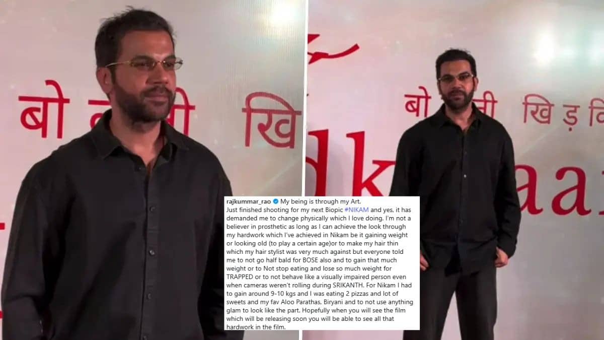 Rajkummar Rao issues clarification