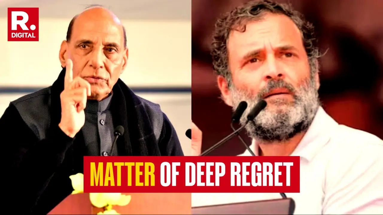 Rajnath Singh Blasts Rahul Gandhi for 'Misquoting' Army Chief's Comments on China