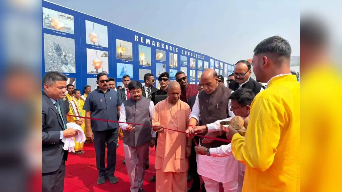 Rajnath Singh, CM Yogi Inaugurate First Batch Of BrahMos Missiles In Lucknow