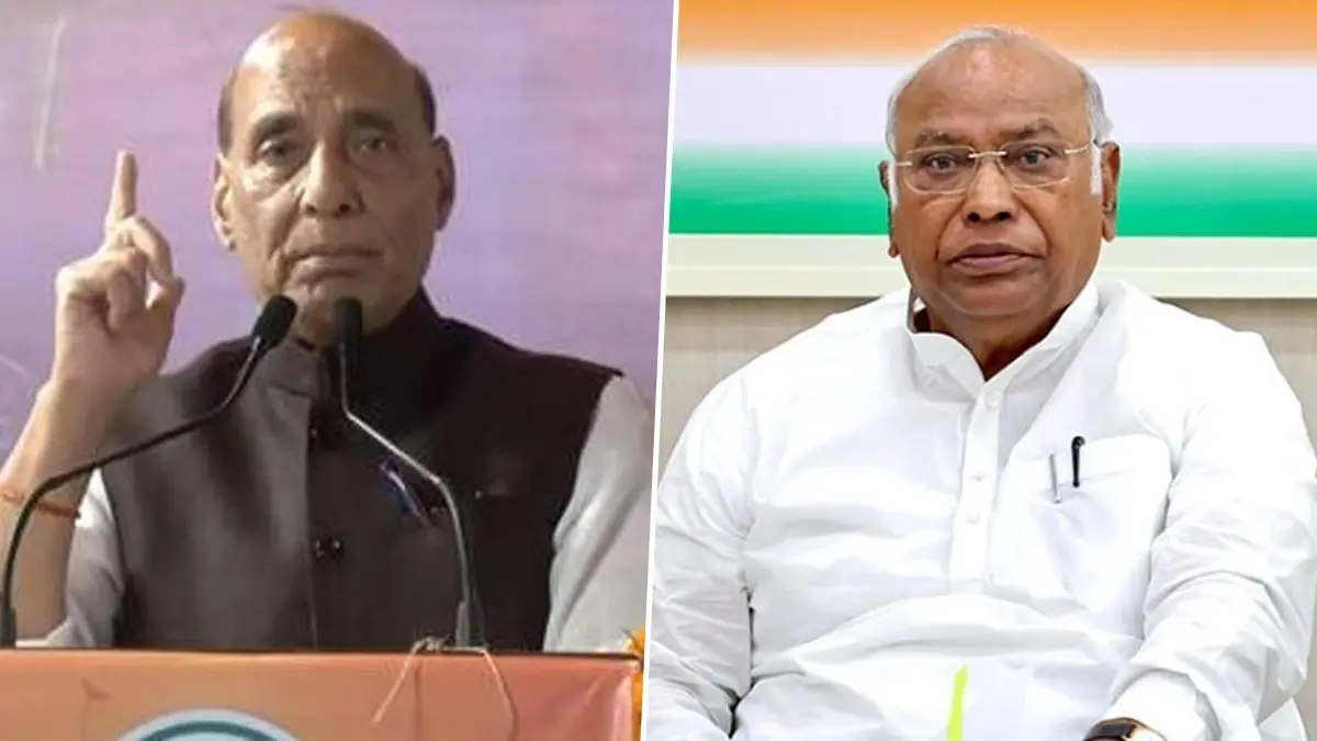 WATCH: Rajnath Singh Fact-Checks Mallikarjun Kharge, Debunks Trump's India-Pakistan Ceasefire Claim Rajnath Singh Fact-Checks Mallikarjun Kharge, Debunks Trump's India-Pakistan Ceasefire Claim