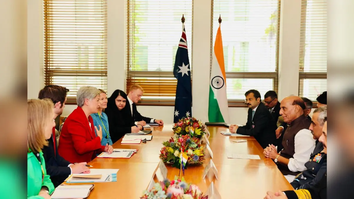 Rajnath Singh highlights growing India-Australia strategic partnership at Defence Industry Round Table in Sydney