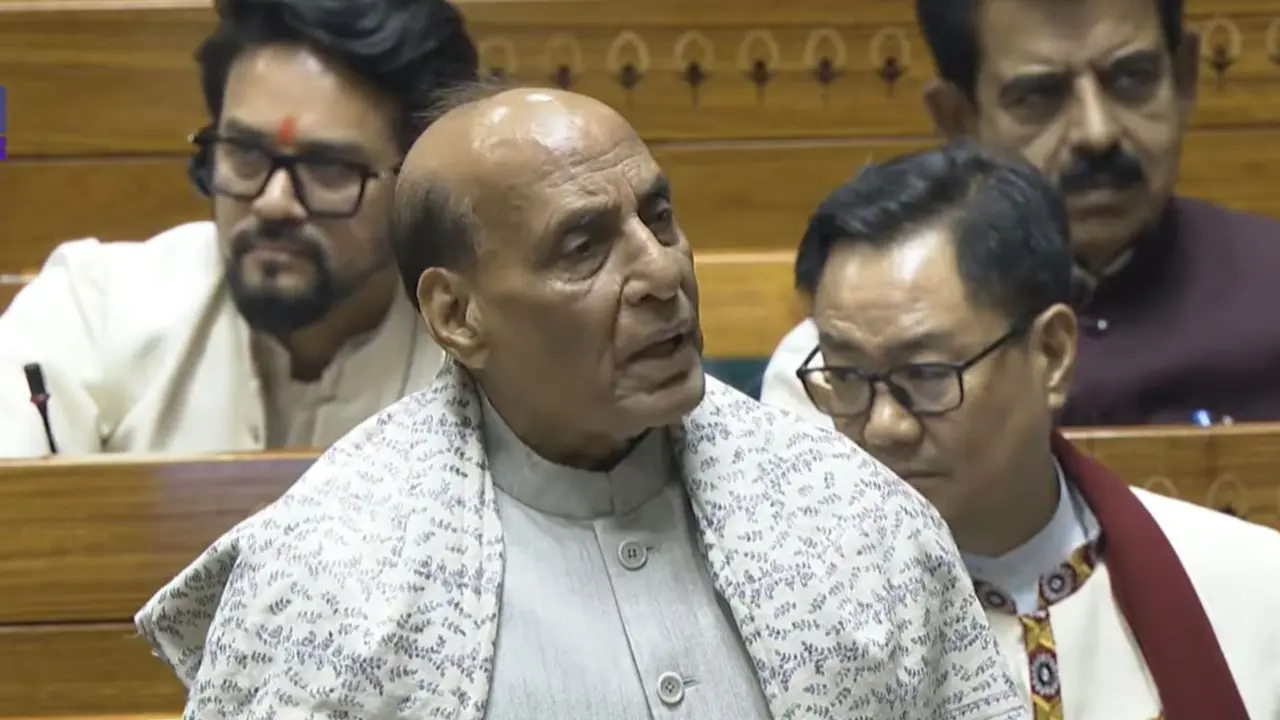 rajnath singh angry in lok sabha on debate 150 years vande mataram