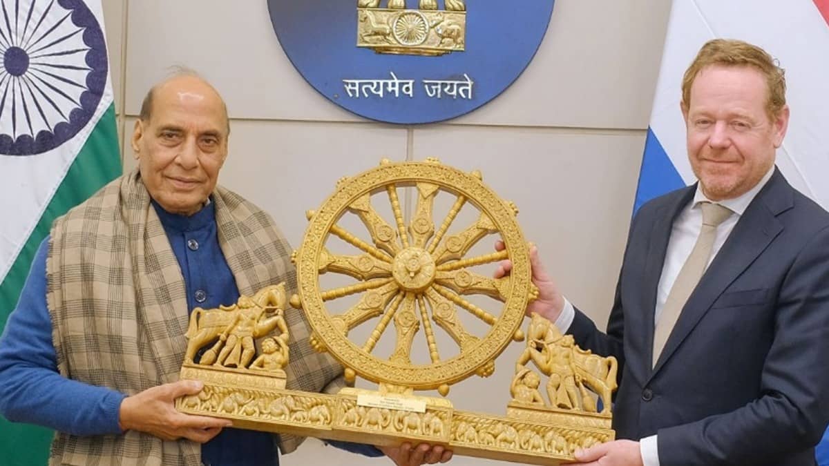 Rajnath Singh Meets Netherlands' Foreign Minister; Letter of Intent on Defence Cooperation Inked