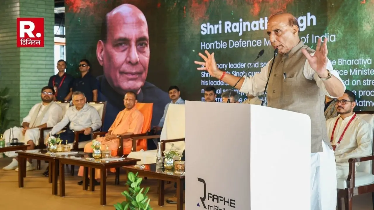 Rajnath singh on indian drone