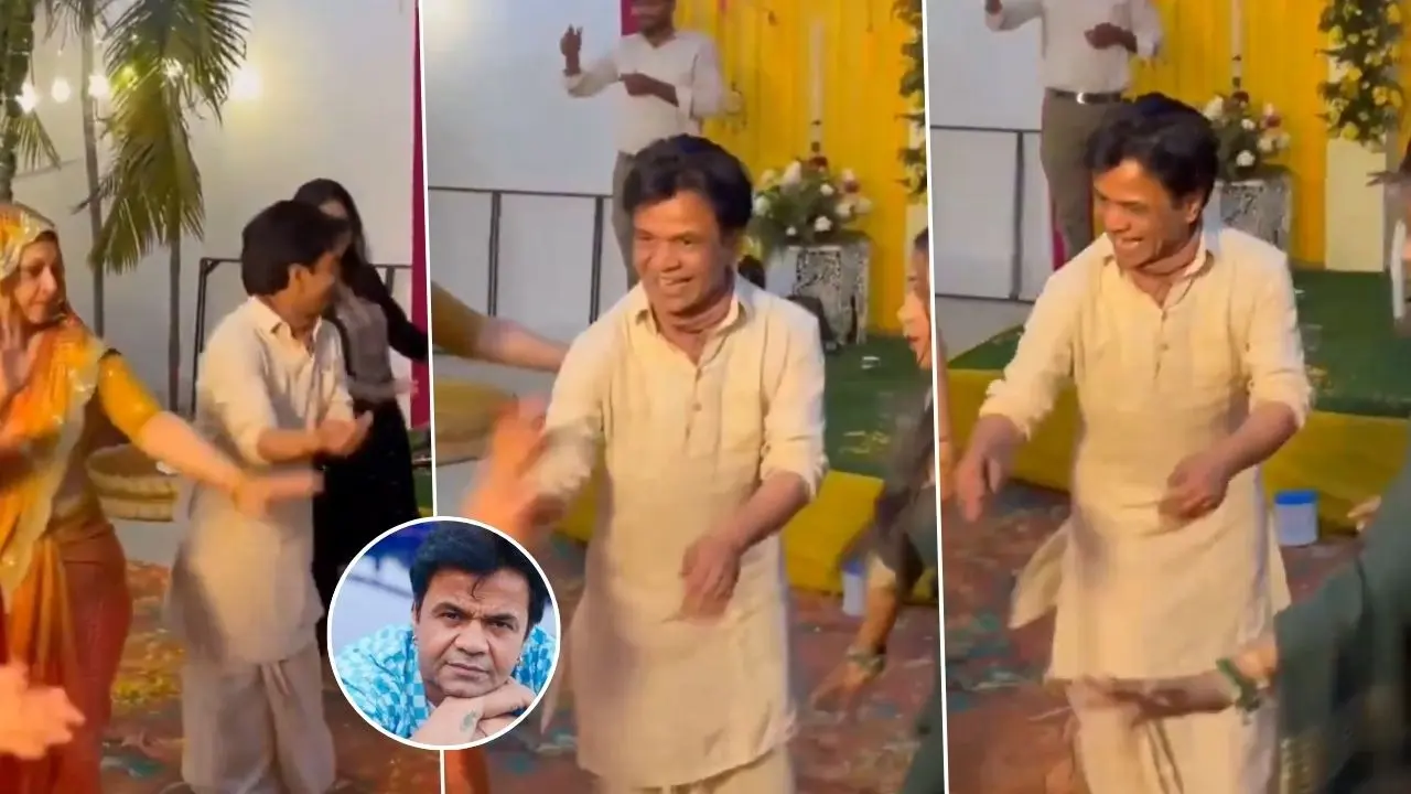 Viral Video: Rajpal Yadav Dances At Niece's Pre-wedding Festivities After Interim Bail From Tihar Jail In Cheque Bounce Case Rajpal Yadav