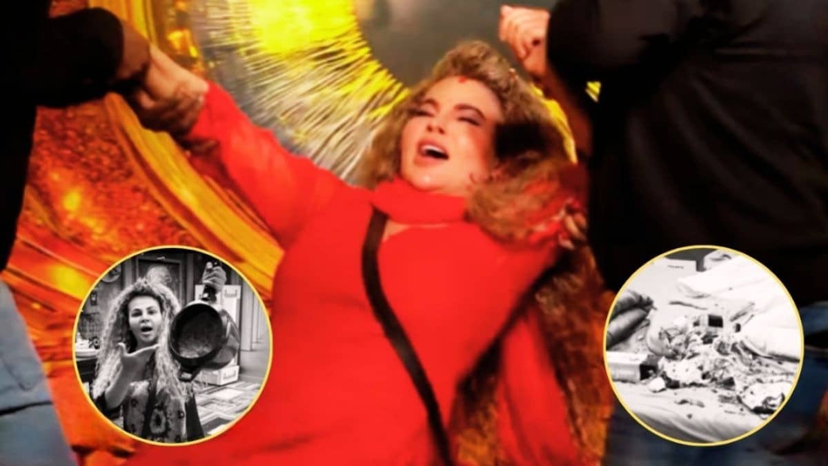 गंदगी फैलाई, कचड़ा फेंका...राखी सावंत ने पार की सारी हदें, बाउंसर्स ने घसीटते हुए BIGG BOSS से निकाला बाहर- VIDEO