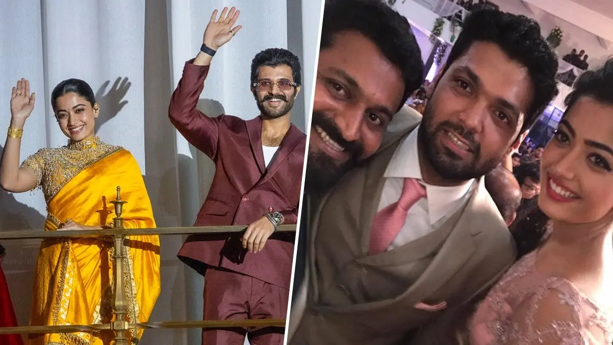 Rashmika Mandanna's Ex Fiance Rakshit Shetty's Close Friend Rishab Shetty Reacts To Her Wedding With Vijay Deverakonda Rakshit Shetty and Rashmika were the lead pair in Rishab Shetty's Kirik Party