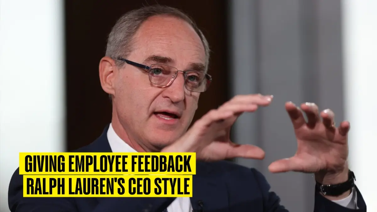 Ralph Lauren CEO Patrice Louvet.