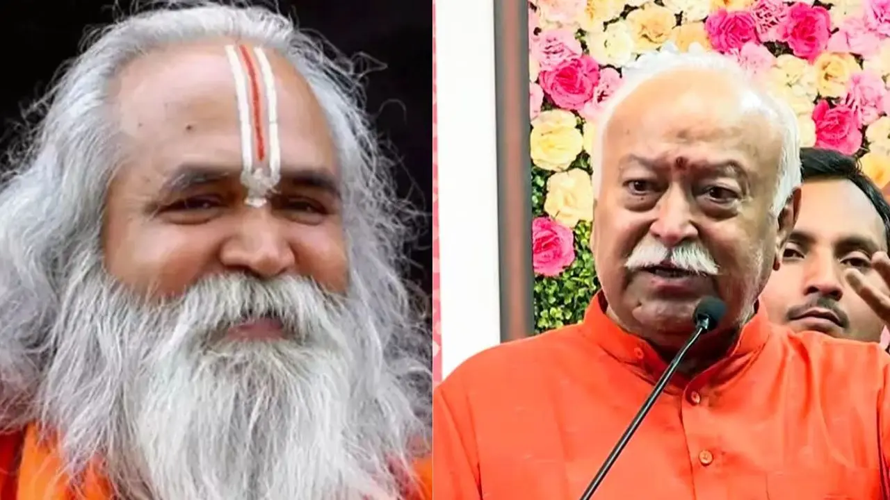संघ प्रमुख मोहन भागवत के समर्थन में उतरे राम बिलास वेदांती, कहा- अयोध्या मिल गया अब मस्जिदों मे मंदिर ढूंढना बंद करो... Ram Bilas Vedanti, RSS chief Mohan Bhagwat