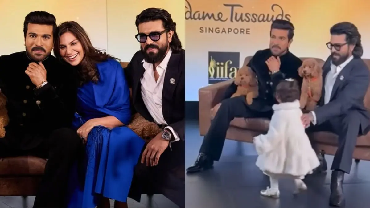 Ram Charan's statue at Madame Tussauds