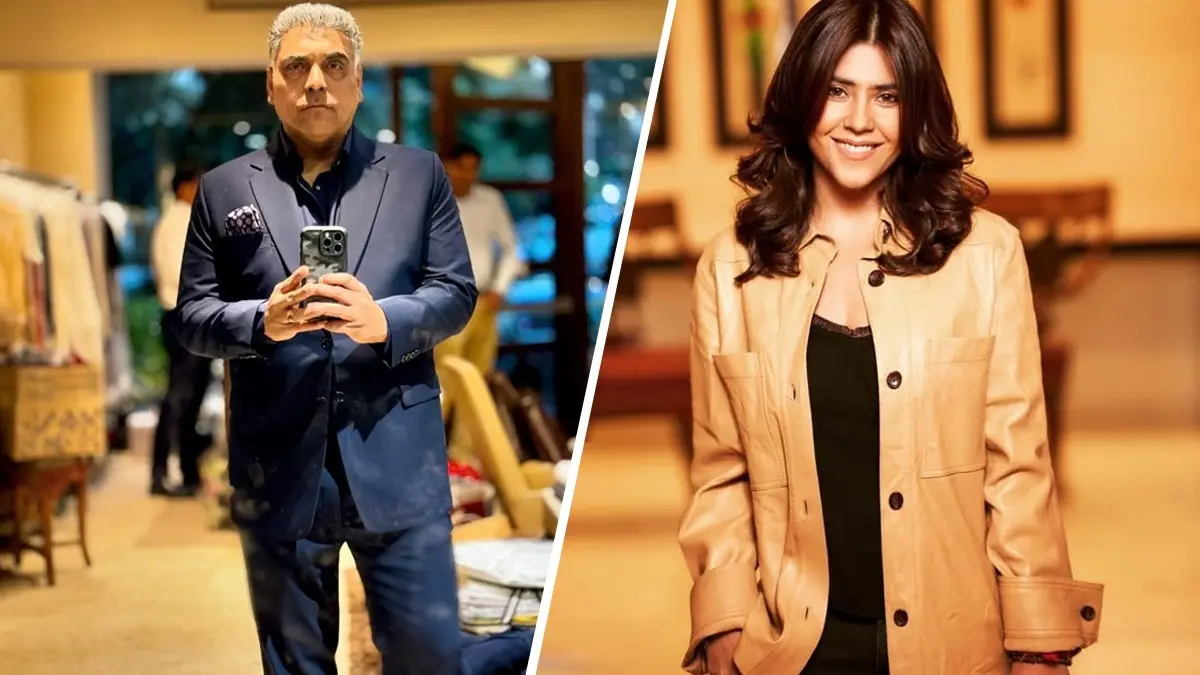 Ram Kapoor (L), Ektaa Kapoor (R)