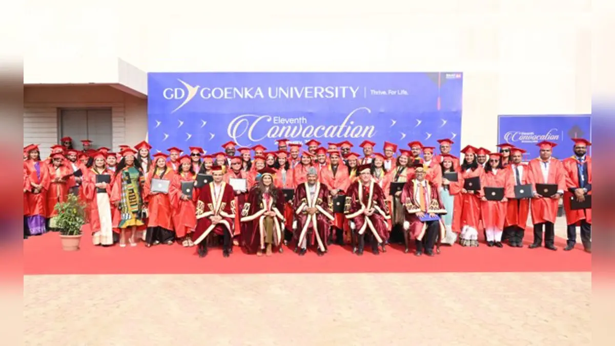 Ram Nath Kovind graces GD Goenka University’s 11th Convocation Ceremony as Chief Guest in Gurugram