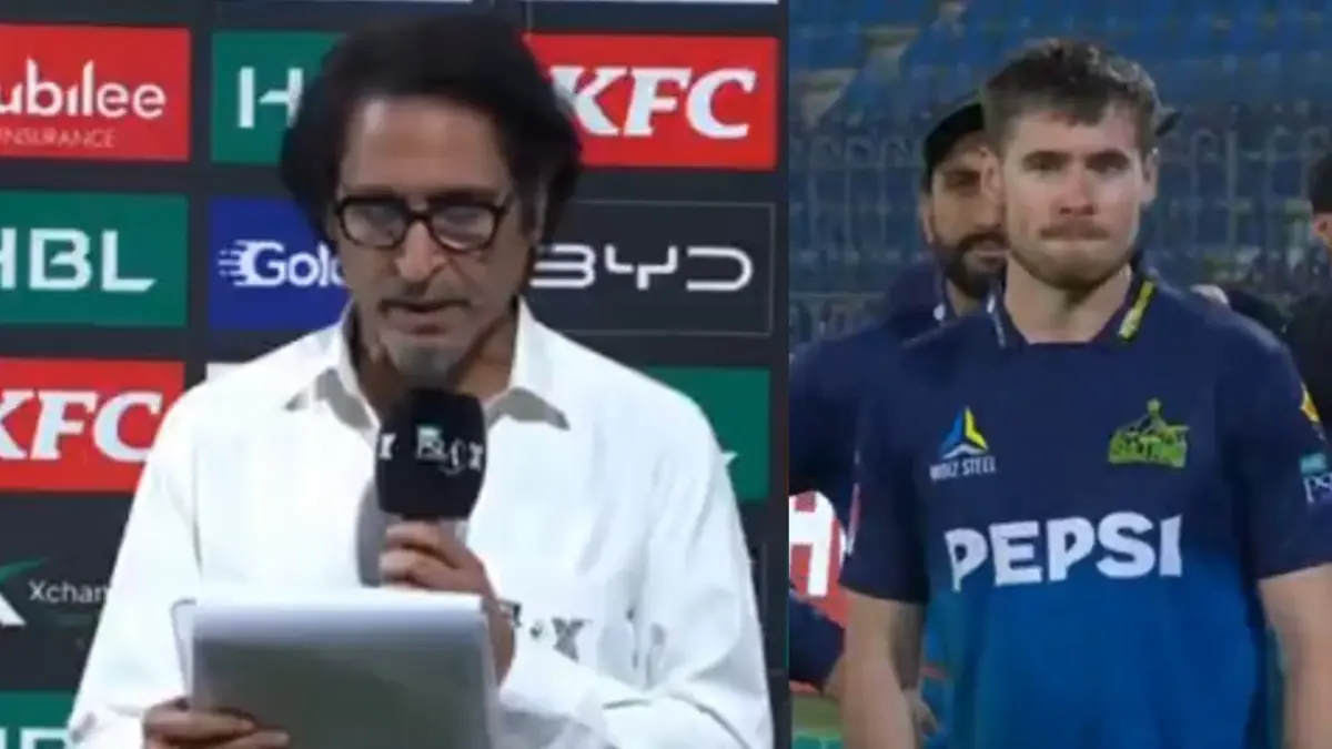 Ramiz Raja makes massive blunder during PSL's award ceremony