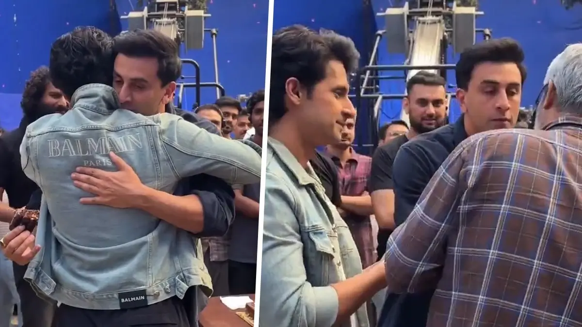 Ranbir Kapoor at Ramayana shoot wrap