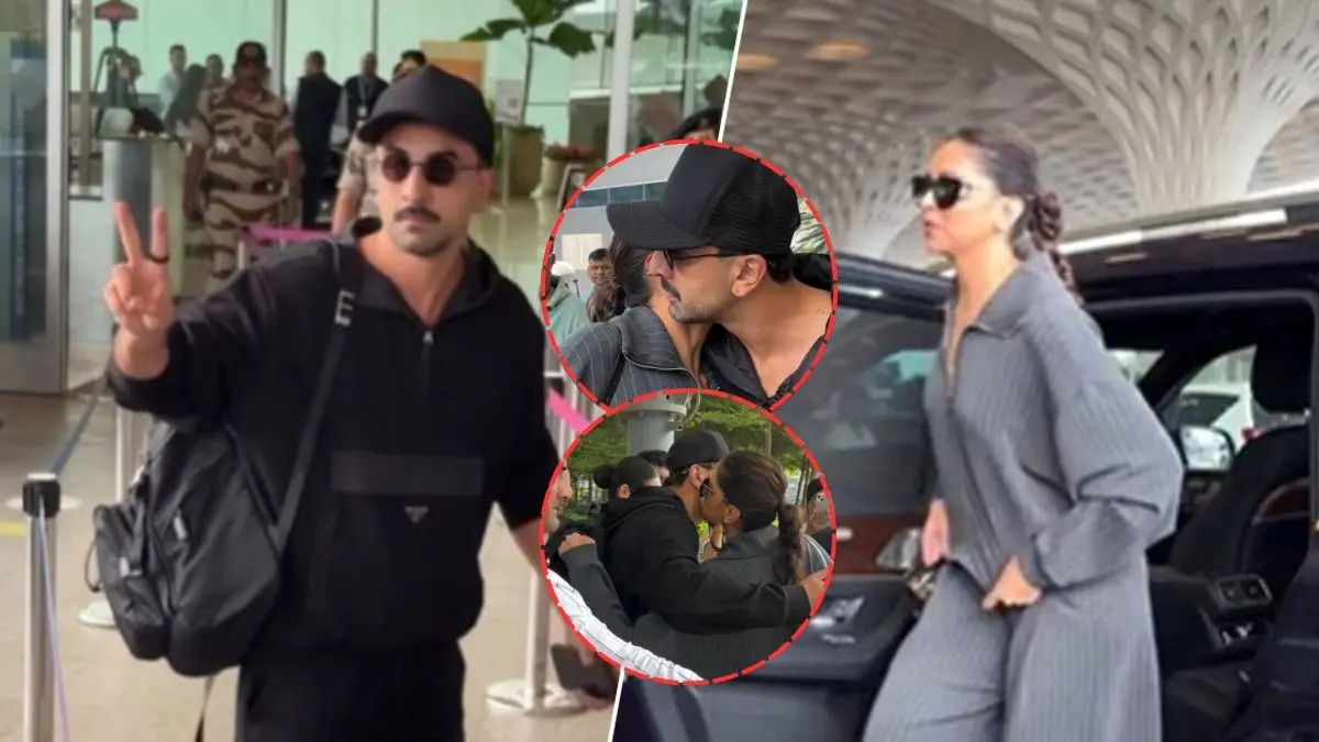 Ranbir Kapoor-Deepika Padukone's Reunion At Airport Reminds Netizens Of Kareena Kapoor-Shahid Kapoor Moment | Watch Ranbir Kapoor-Deepika Padukone at airport