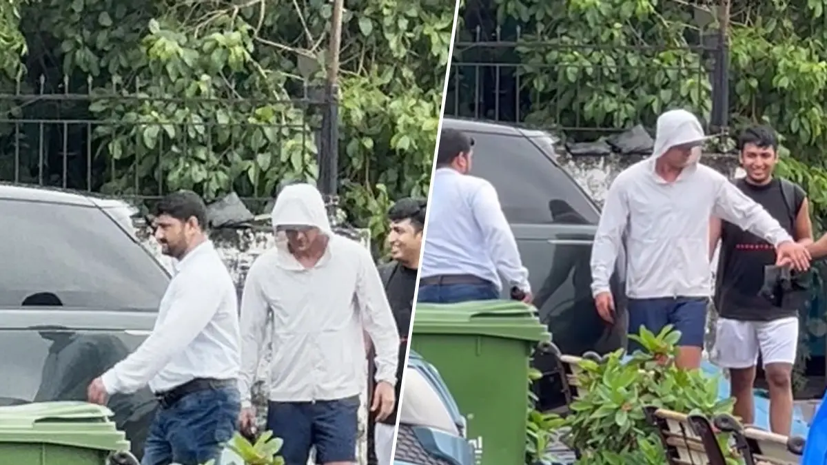 Ranbir Kapoor spotted playing padel ball with friends