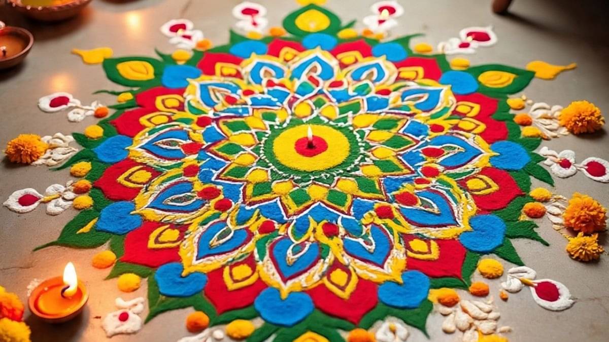 Rangoli For Diwali