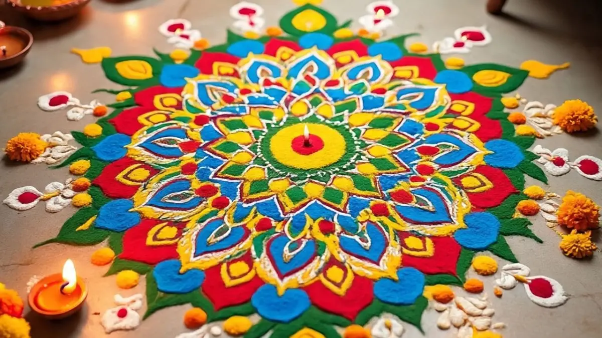 Rangoli For Diwali