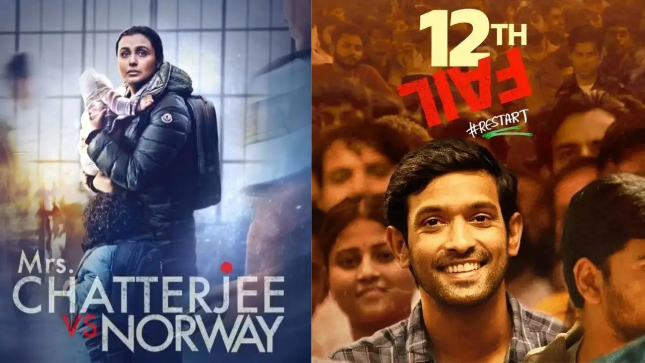 71st National Film Awards: Vikrant Massey Bags The Best Actor Award For 12th Fail, Rani Mukerji Honoured As The Best Actress For Mrs. Chatterjee Vs Norway Rani Mukerjee and Vikrant Massey