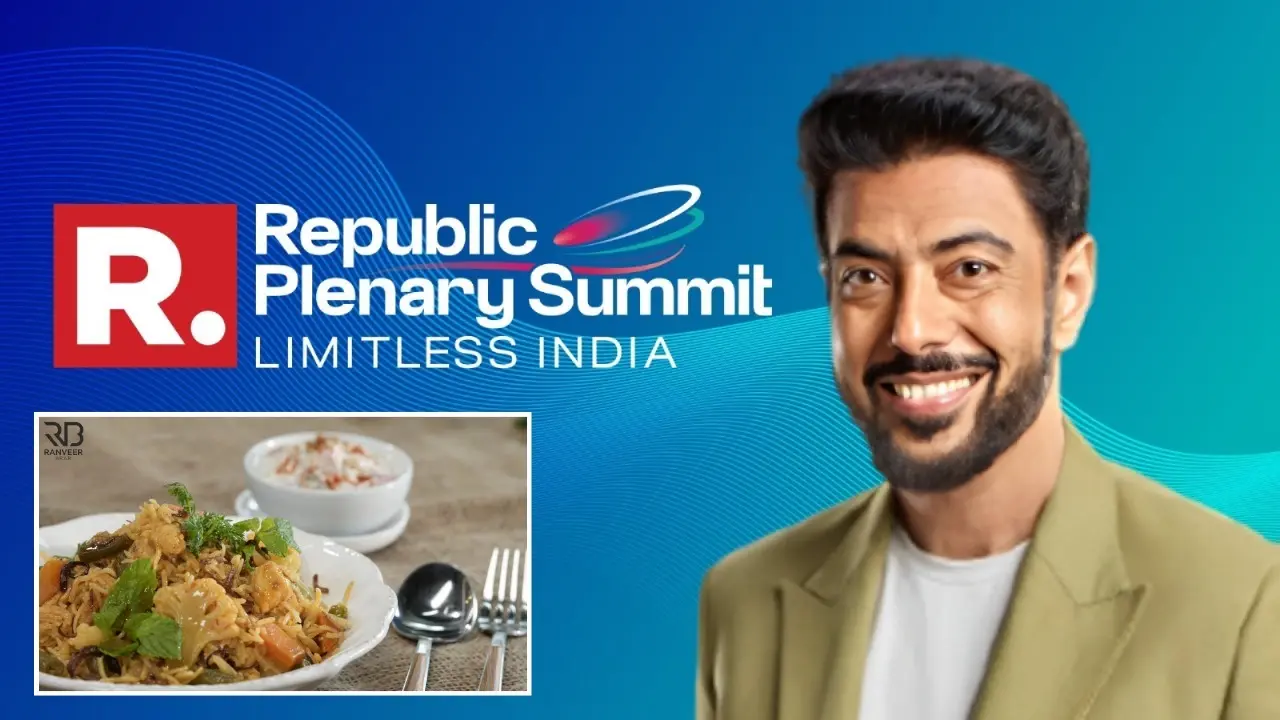 Ranveer Brar at Republic Plenary Summit 2025