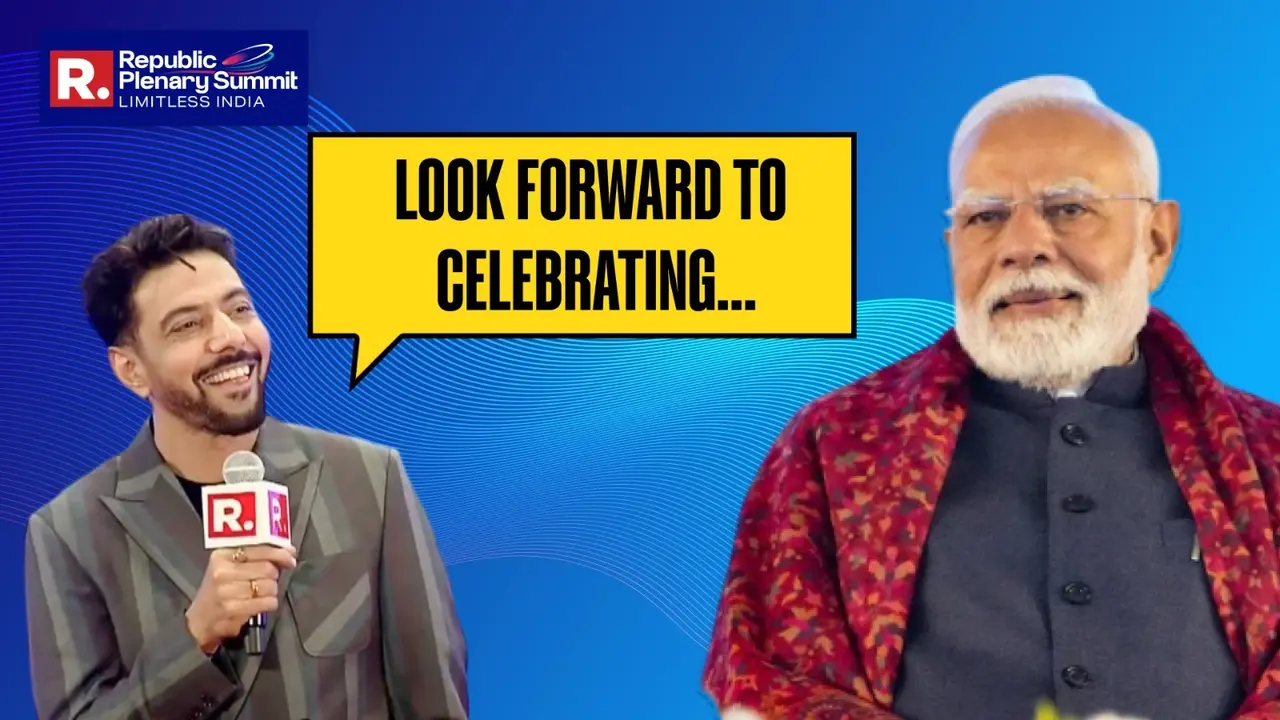 Ranveer Brar was a guest at Republic Plenary Summit