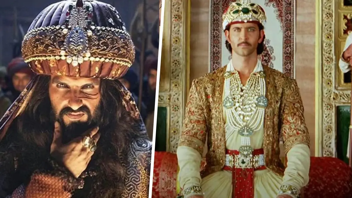 Ranveer Singh as Khilji, Hrithik Roshan as Akbar