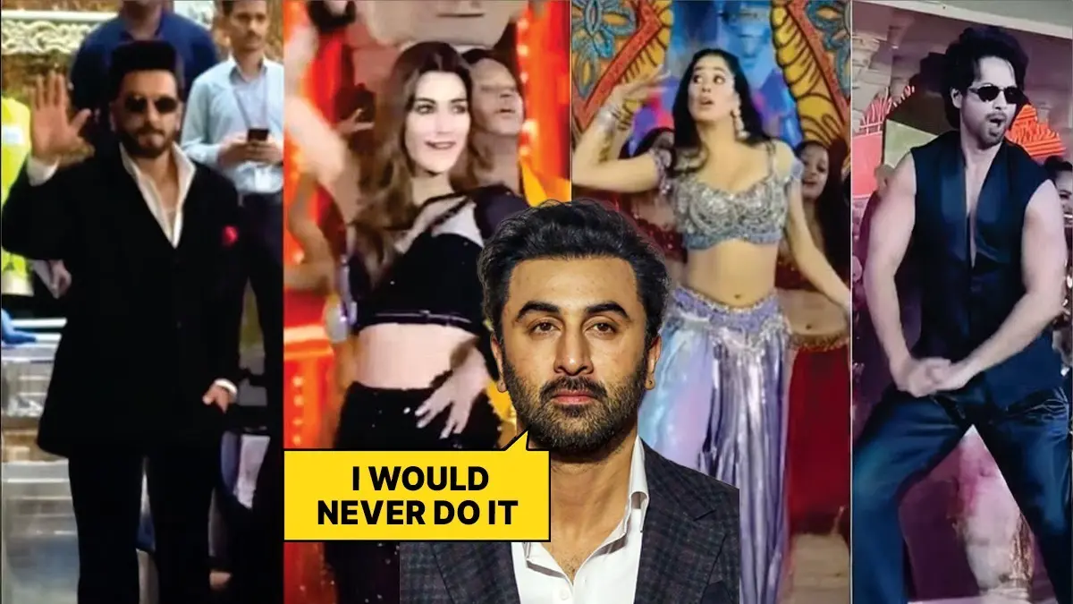 When Ranbir Kapoor Revealed Why Wedding Performances Are A Strict No For Him: Don’t Want To Lose My Dignity... Ranveer Singh, Kriti Sanon, Janhvi Kapoor and Shahid Kapoor performed at a wedding in Udaipur recently