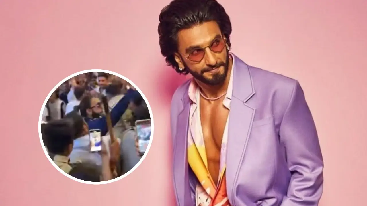 Viral - Ranveer Singh Gets Mobbed By Fans As He Steps Out In Mumbai, Netizens Call Him 'Badshaah Of Bollywood' Ranveer Singh mobbed by fans