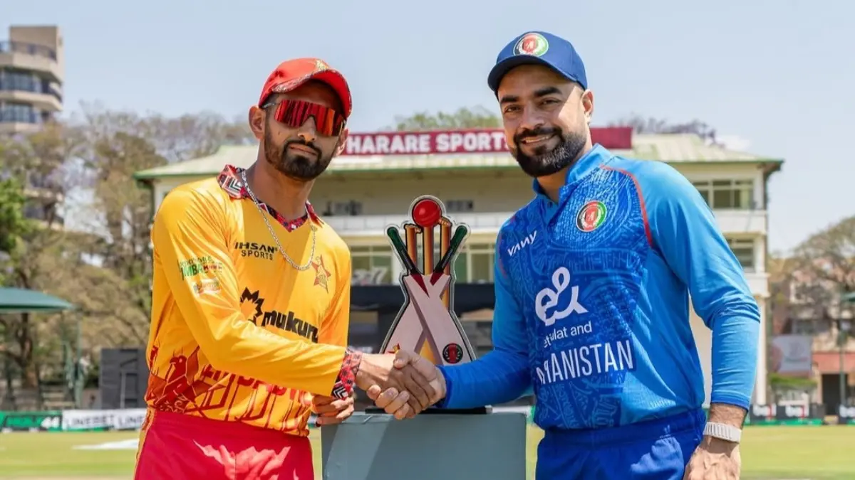 Rashid Khan and Sikander Raza