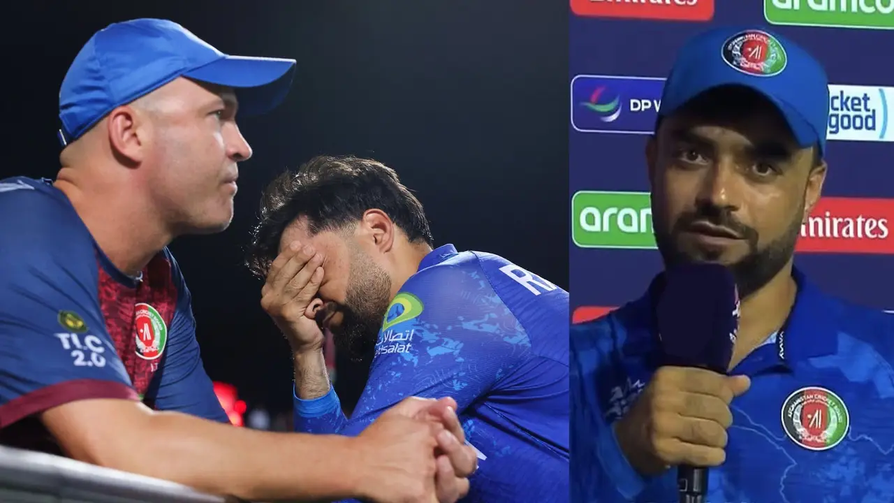 Rashid Khan gets emotional after south africa thrashed afghanistan