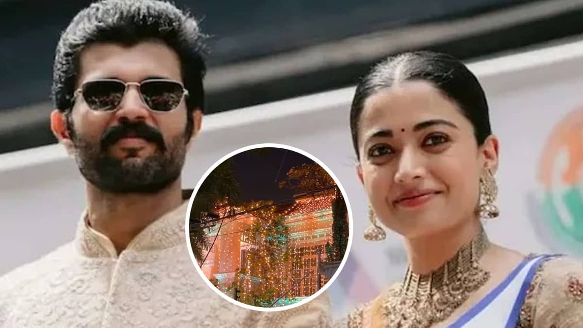Rashmika-Vijay Wedding: रश्मिका मंदाना संग शादी की खबरों के बीच दुल्हन की तरह सजा विजय देवरकोंडा का घर; VIDEO VIRAL