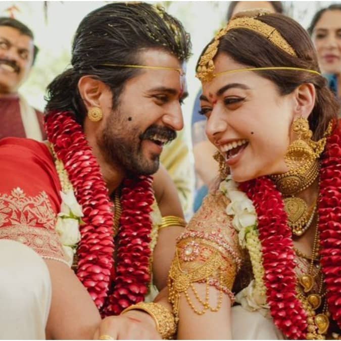 Rashmika Mandanna and Vijay Deverakonda got married at a plush hotel in Udaipur