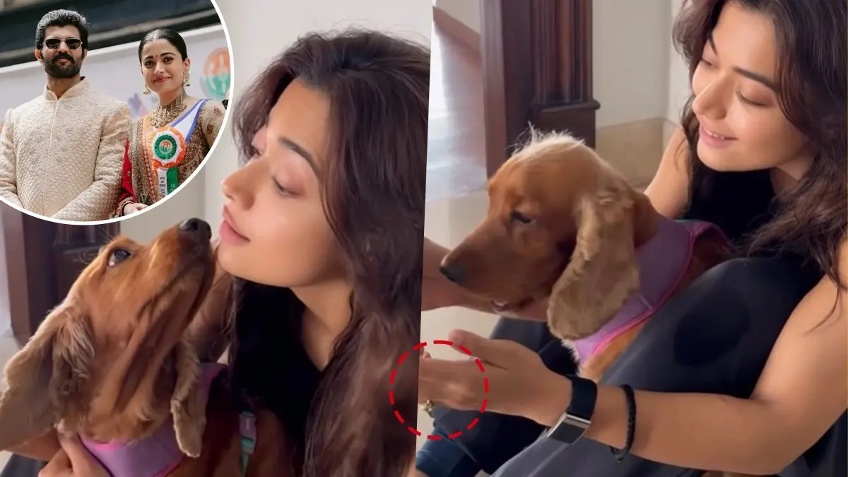 Rashmika Mandanna and Vijay Deverakonda reportedly got engaged on October 3