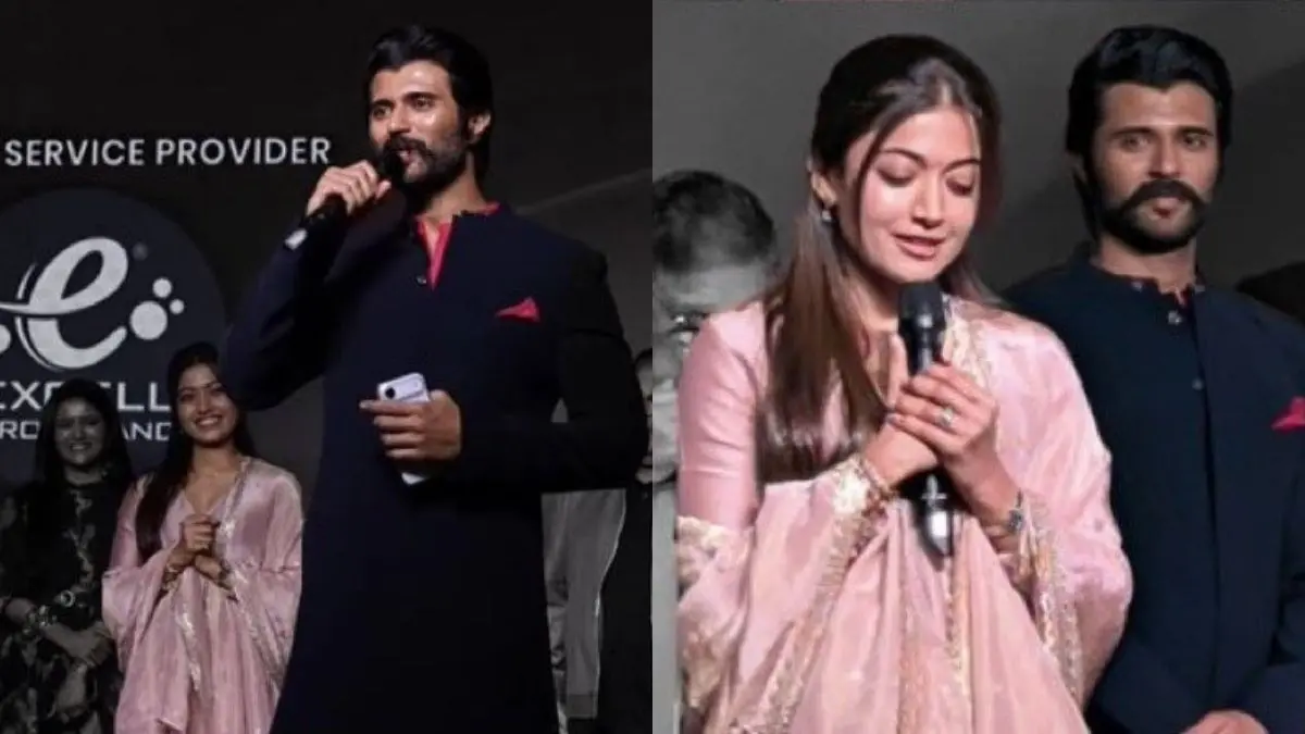 Rashmika Mandanna Thanks Vijay Deverakonda For Being Part Of The Girlfriend Journey.