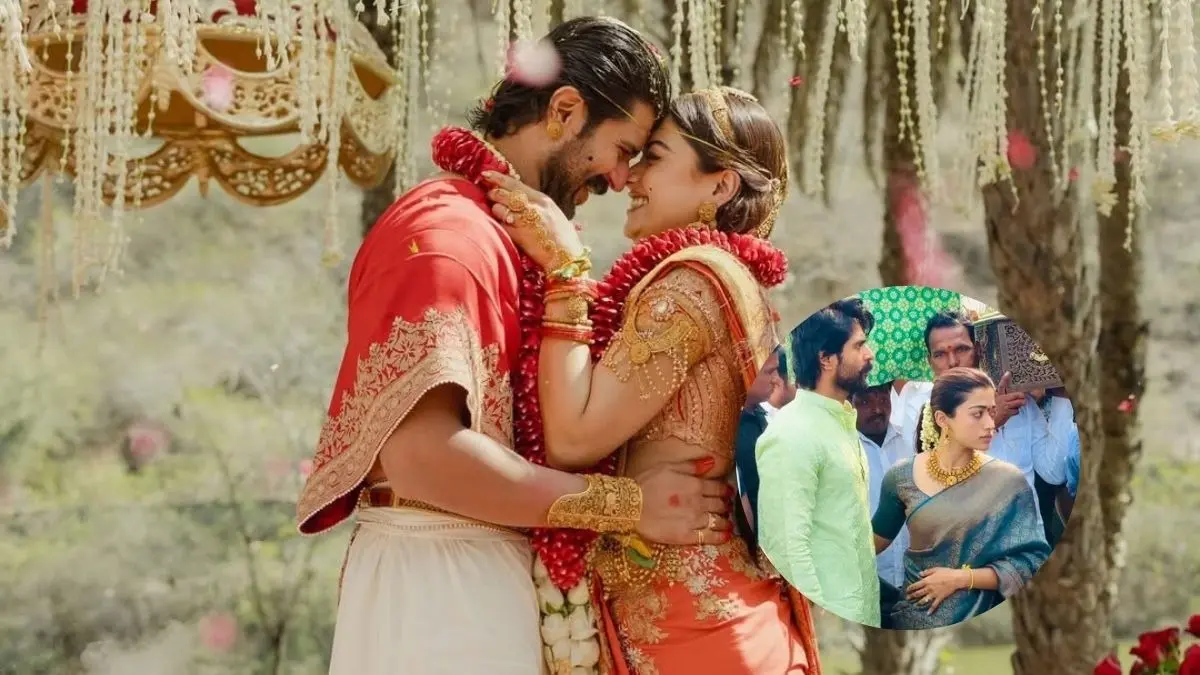 Viral Video: Rashmika Mandanna-Vijay Deverakonda Receive Grand Welcome As Newlyweds Attend Sathyanarayana Puja At Latter's Hometown Rashmika Mandanna-Vijay Deverakonda Receive Grand Welcome
