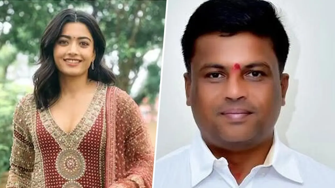 Rashmika Mandanna vs Conress MLA