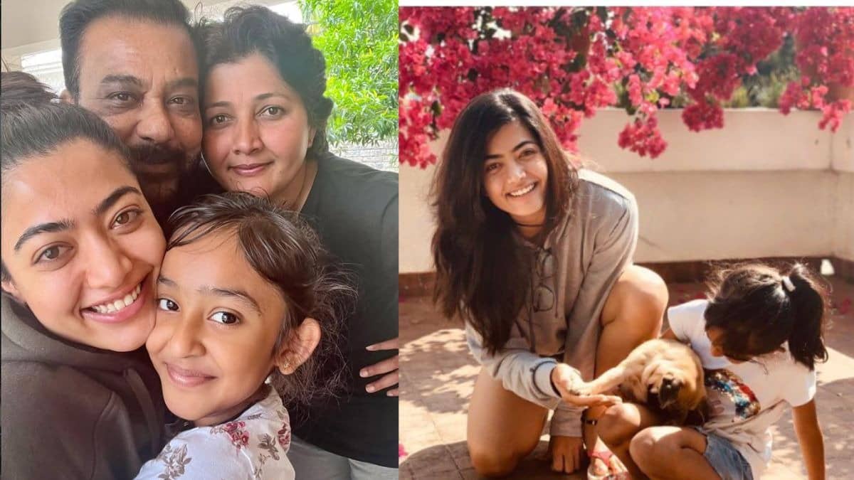 rashmika mandanna younger sister shiman