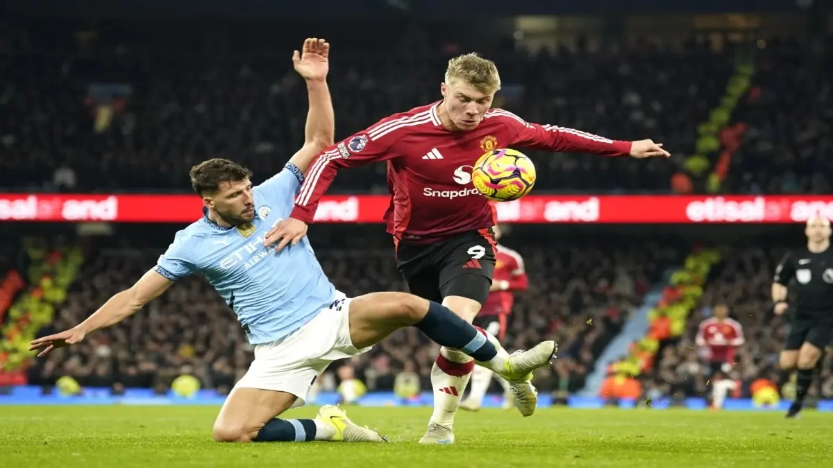 Manchester United vs Manchester City Premier League: Predicted Lineups, Injury News, Live Streaming And All You Need To Know Rasmus Hojlund and Ruben Dias in action
