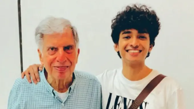 Ratan Tata and Shantanu Naidu