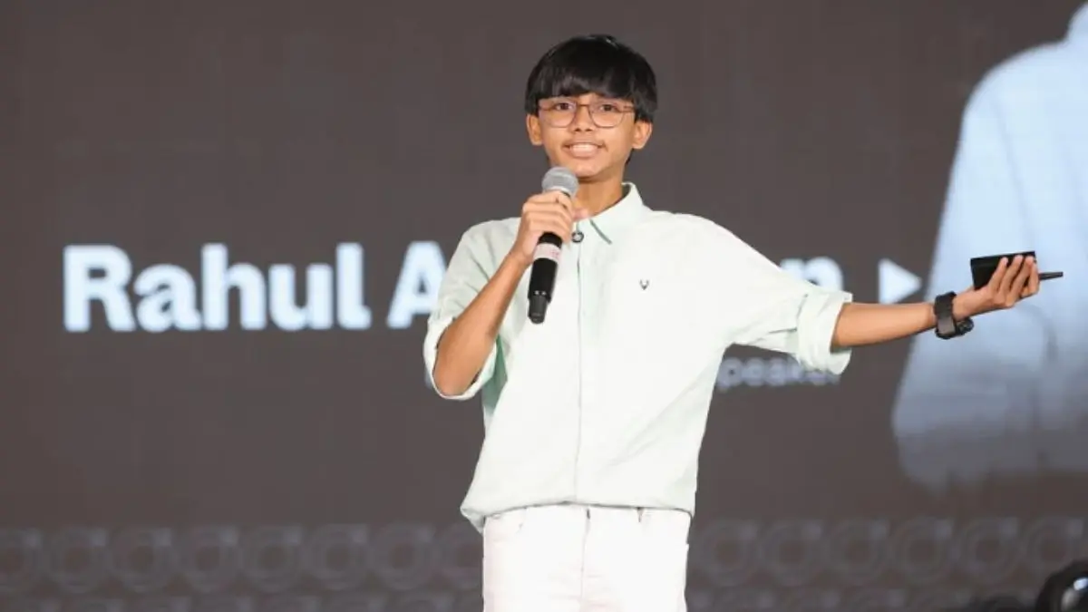 AI at 16: The Remarkable Journey of India's Youngest AI Trailblazer raul john aju