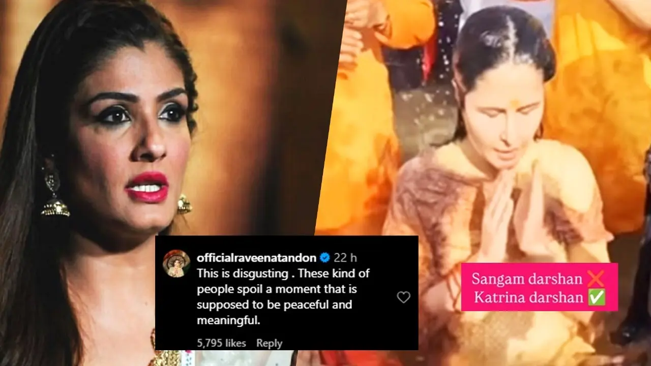 Raveena Tandon slams people filming Katrina Kaif.