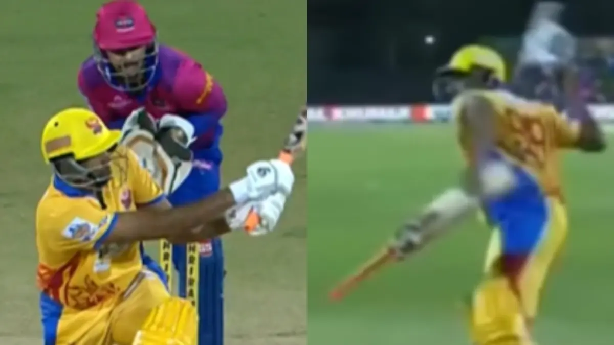 Ravi Ashwin During a TNPL game